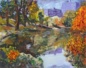 Autumn in New York   Oil Prints Available