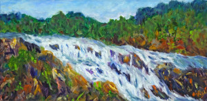 Great Falls   Oil Original/Prints Available