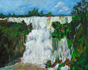 Iguazu Falls  Acrylic Original/Prints Available